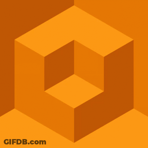 A Cube In A Corner Of A Cube GIF