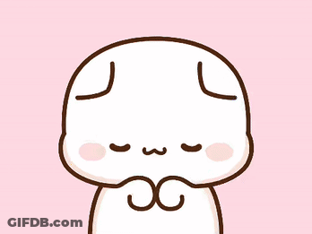 A Cute Cartoon Cat With A Heart On Its Forehead GIF