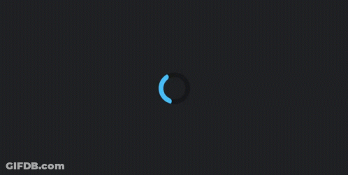 A Dark Background With A Blue Circle In The Center GIF
