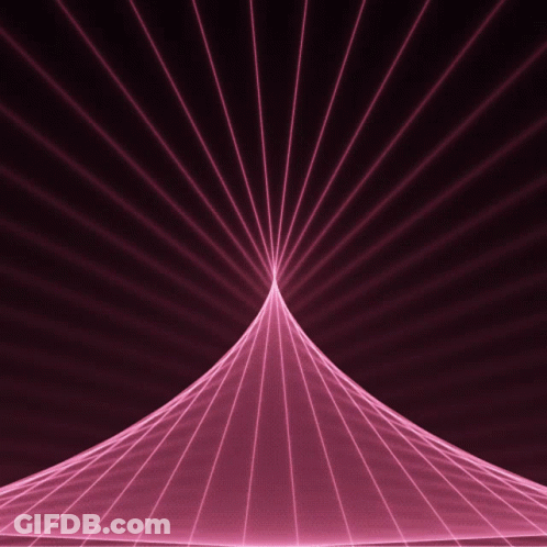 A Dark Background With A Few Pink Lines GIF