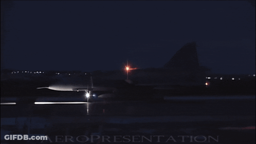 A Dark Background With The Word Aero Presentation On The Bottom Right GIF