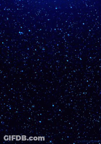 A Dark Blue Background With A Lot Of Small Blue Dots GIF