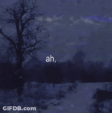 Dark Blue Background Uh Ah GIF
