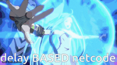 A Delay Based Netcode Is Displayed With A Cartoon Character GIF