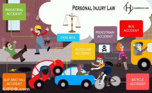 Diagram Of Personal Injury Law Accidents GIF