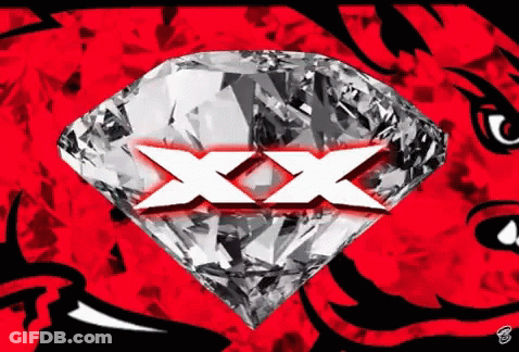 A Diamond With The Letters Xxx On It GIF