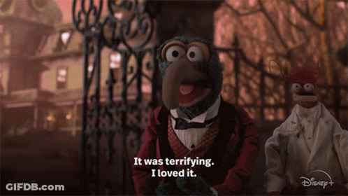 A Disney Puppet Says It Was Terrifying And Loved It GIF