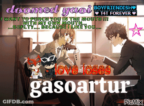 A Doomed Yaoi Boyfriendish 141 Forever Gasoartur Advertisement GIF