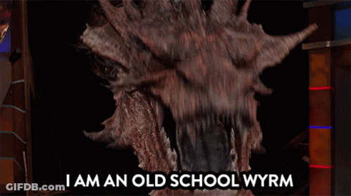 A Dragon With The Words I 'M The Original Raider I Invented The Hostile Takeover Below It GIF