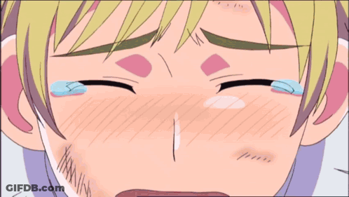 A Drawing Of A Boy Kneeling Down With Two Other Boys Standing Around Him GIF