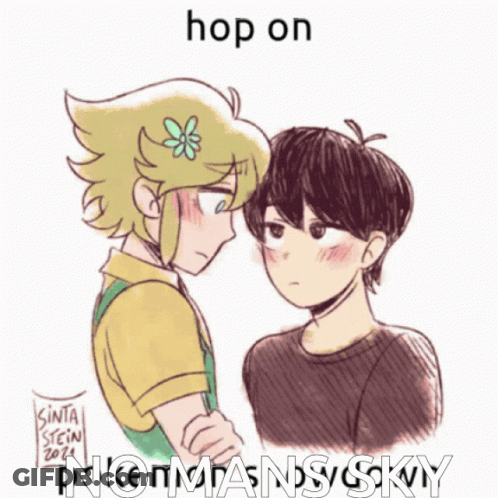 A Drawing Of A Boy With A Flower In His Hair And The Words Hop On Notmans Skyy GIF