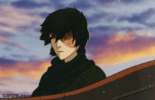 A Drawing Of A Boy With The Website The-Paintedlady.tumblr.com Written Below It GIF
