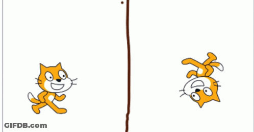 A Drawing Of A Cat With A Speech Bubble That Says " Kuk Kuk " GIF