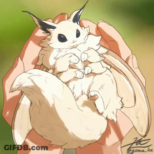 A Drawing Of A Cat With The Name Goma Lee On The Bottom Right GIF