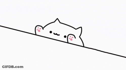 A Drawing Of A Cat With The Word Triggered In The Corner GIF