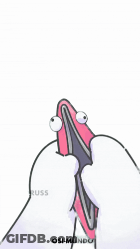 A Drawing Of A Duck Holding A Shield With The Words 2Drus On The Bottom Right GIF