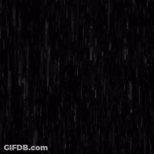 A Drawing Of A Face In The Rain With The Word Nam Written Above It GIF