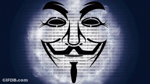 A Drawing Of A Face With A Binary Background Behind It GIF