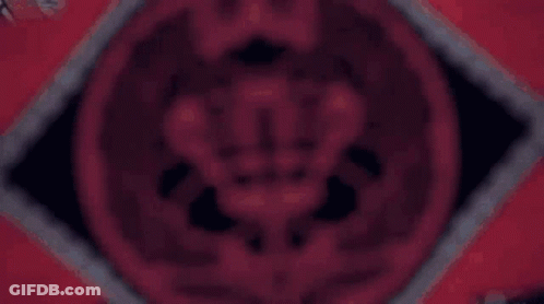 A Drawing Of A Girl Surrounded By Circles And Letters GIF