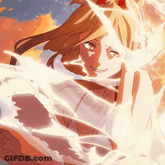 A Drawing Of A Girl With A Crown On Her Head Holding A Lightning Bolt GIF