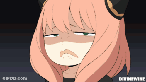 A Drawing Of A Girl With Divinewine Written On The Bottom Right GIF