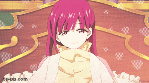 A Drawing Of A Girl With Pink Hair And The Words Mr. Precious Fabulous GIF