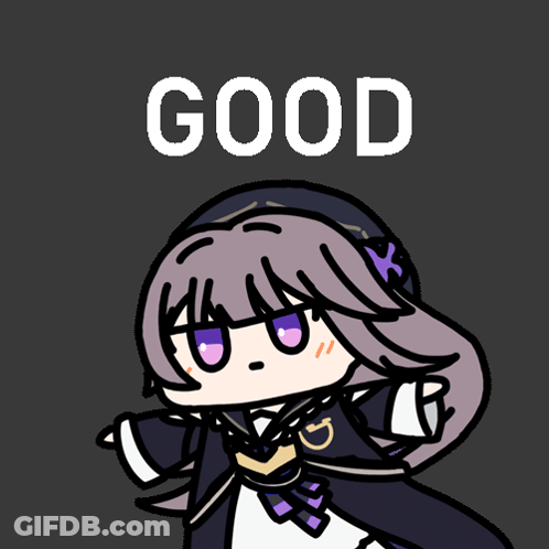 A Drawing Of A Girl With The Word Bestie Written Above Her GIF