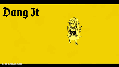 A Drawing Of A Girl With The Words Hiya Darlings Ghiorin On The Bottom GIF