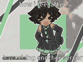 Girl With How I Feel After Terrorising Server GIF