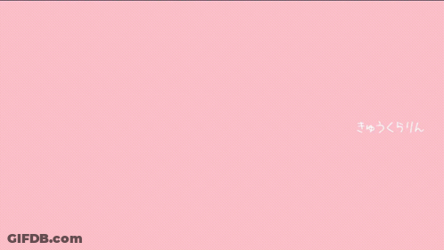 A Drawing Of A Group Of Girls With Pink Hair GIF