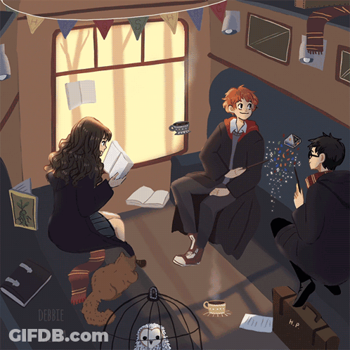 A Drawing Of A Group Of People With The Name Debbie Balboa On The Bottom GIF