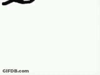A Drawing Of A Group Of Stick Figures Falling Down . GIF
