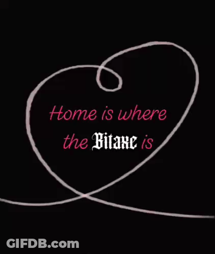 A Drawing Of A Heart With The Words Home Is Where The Bitaxe Is GIF