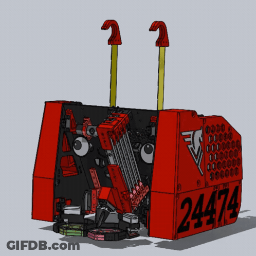 A Drawing Of A Machine With The Number 24474 On The Side GIF