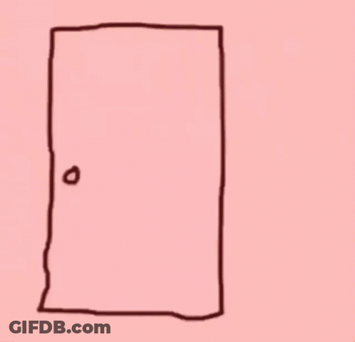 Man With Hat And Cat Drawing GIF