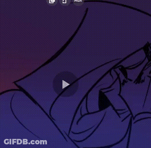 A Drawing Of A Man 'S Face With A Beard And Long Hair . GIF