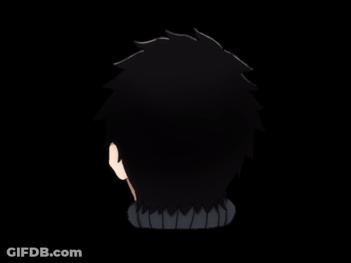 A Drawing Of A Man 'S Face With Red Eyes GIF