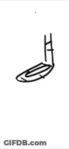 A Drawing Of A Man Wearing A Cowboy Hat And Glasses GIF