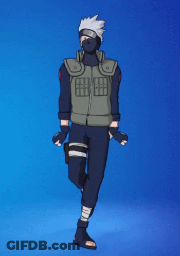 A Drawing Of A Man Wearing A Mask And A Green Jacket GIF
