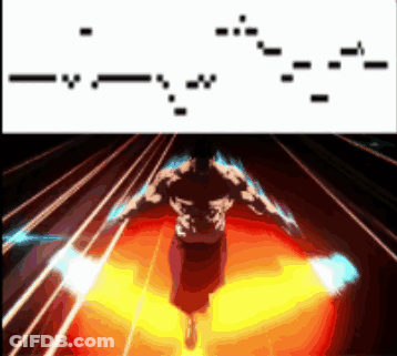 A Drawing Of A Man With Arms Outstretched Next To A Drawing Of A Person With Arms Outstretched GIF