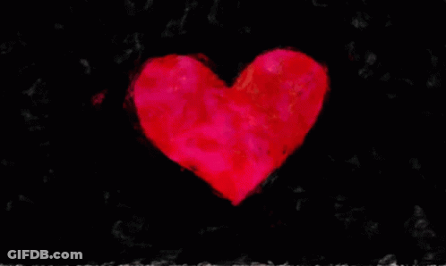 A Drawing Of A Man With Hearts On His Glasses And The Words Arcane Valley Behind Him GIF