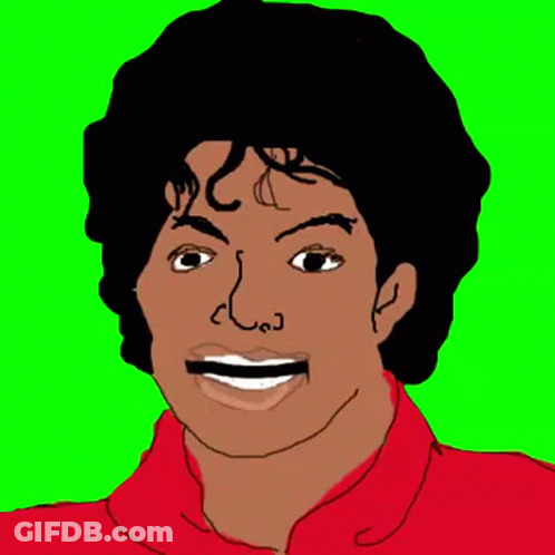A Drawing Of A Man With His Mouth Open GIF