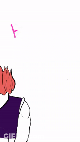 A Drawing Of A Man With The Word Schwing Written On The Bottom GIF
