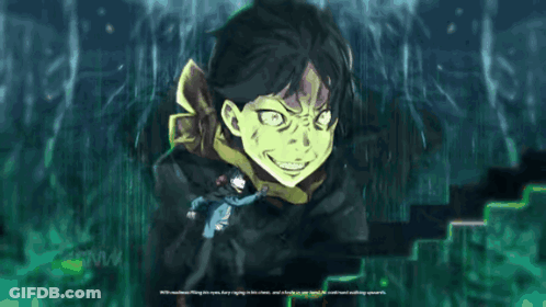 A Drawing Of A Man With The Words Jsnw On The Bottom Right GIF