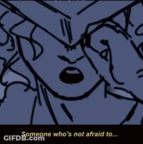 A Drawing Of A Man With The Words Send A Message Underneath It GIF