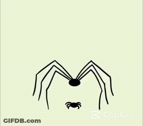 A Drawing Of A Mosquito On A White Background With The Caption Capcut GIF