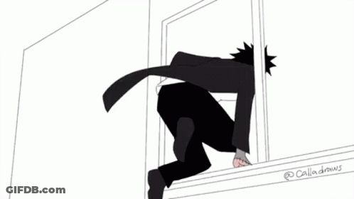 A Drawing Of A Person Doing A Handstand With The Name Calladraws On The Bottom Right GIF