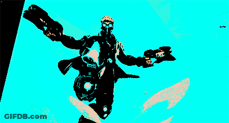 A Drawing Of A Person Holding A Rocket With The Number 16 On It GIF
