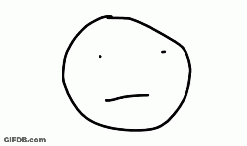 A Drawing Of A Person 'S Face With A Pink Lip GIF