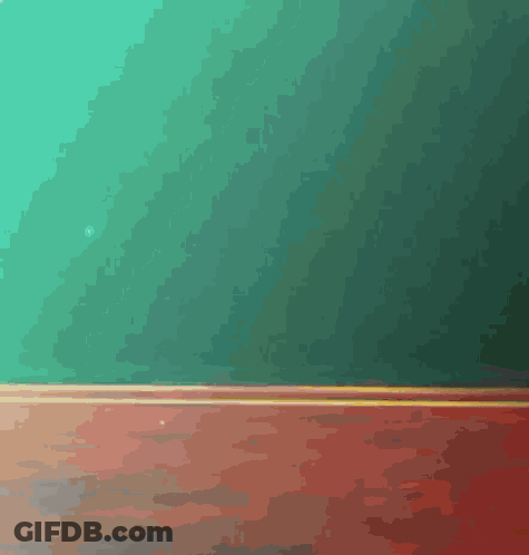 A Drawing Of A Person 'S Feet With A Green Background GIF